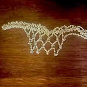Pearl necklace, costume jewelry
